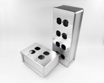 American Standard Hi-Fi Power Socket Metal Panel with Aluminum Profile Design