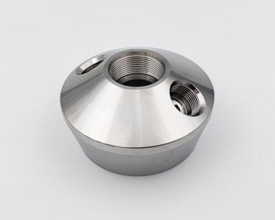 CNC Machined Metal Shaft Adapter Base for Hookah