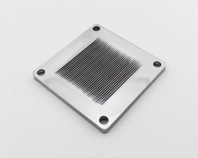CPU Water Cooling Block with 3D Micro-Structure Flow Tunnel
