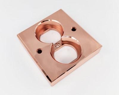 Copper Hi-Fi Power Socket Metal Shell