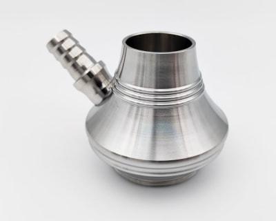 Custom CNC Machined Stainless Steel Hookah Stem Replacement Parts