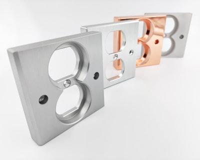 High-Quality Metal Panels and CNC-Machined Power Sockets