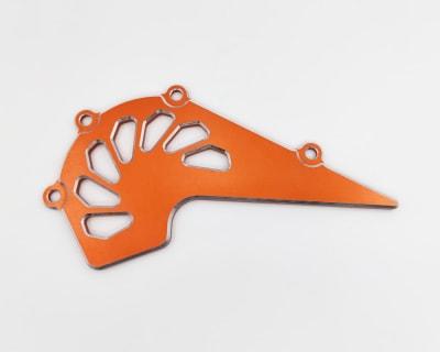 CNC-Machined Aluminum Case Saver Chain Guard Sprocket Cover for KTM