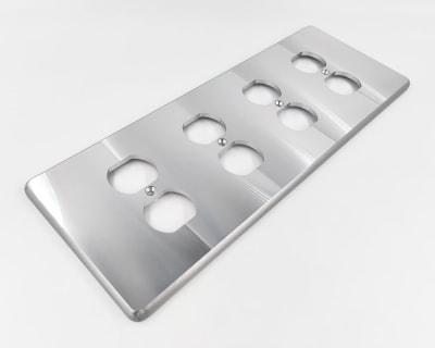 Premium Hi-Fi Power Socket Metal Shells Panels