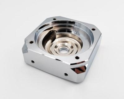 Pure Copper Electroplated D5 Water Cooling Pump Cover