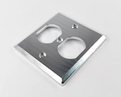 Custom Metal Panels and Power Sockets for Hi-Fi Audio