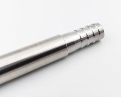 Custom CNC Machined Stainless Steel Hookah Hose Handle