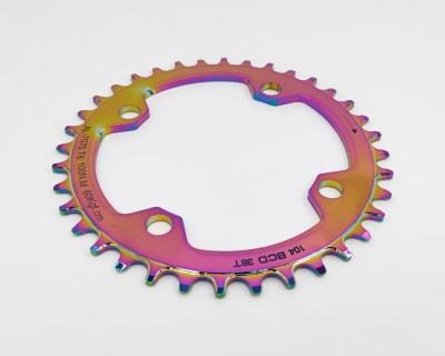 Mountain Bike Colorful Aluminum Alloy Chainwheel