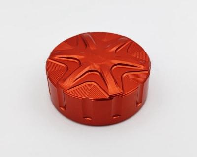 CNC Machined Billet Aluminum Motorcycle Brake Fluid Reservoir Cap