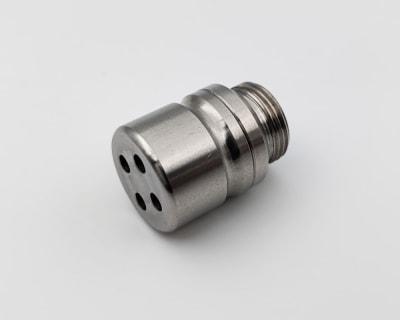 CNC Machined Stainless Steel Metal Hookah Purge Valve