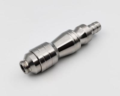 Custom CNC-Machined Stainless Steel Hookah Hose Adaptor