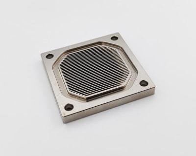 High-Performance GPU Water Cooling Block For Micron Fin Design